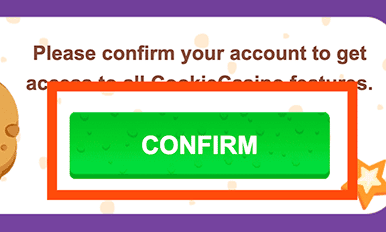 Activeer je account per mail