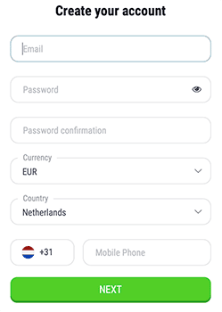stap 2 je persoonlijke gegevens invoeren