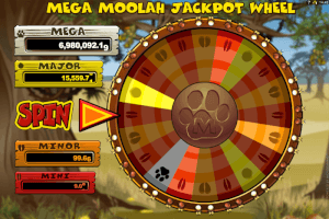 Jackpot wheel