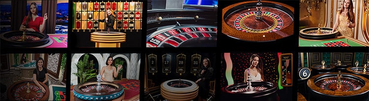 Speel live roulette
