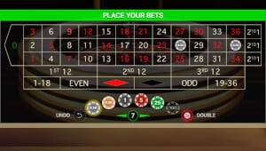 inzet plaatsen roulette