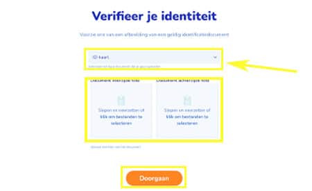 Foto maken van je identiteitsbewijs