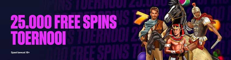 Free spins toernooi