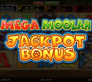 Mega moolah jackpot bonus