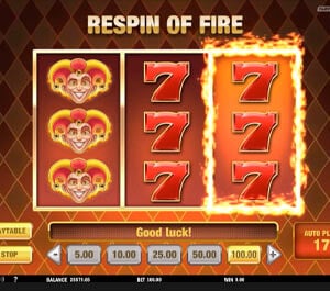 re spin of fire