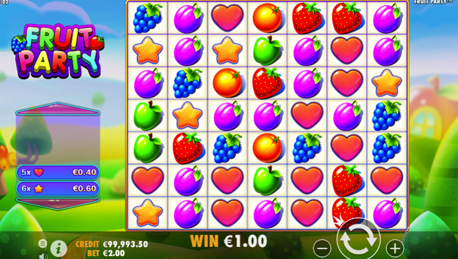 Fruit party screenshot