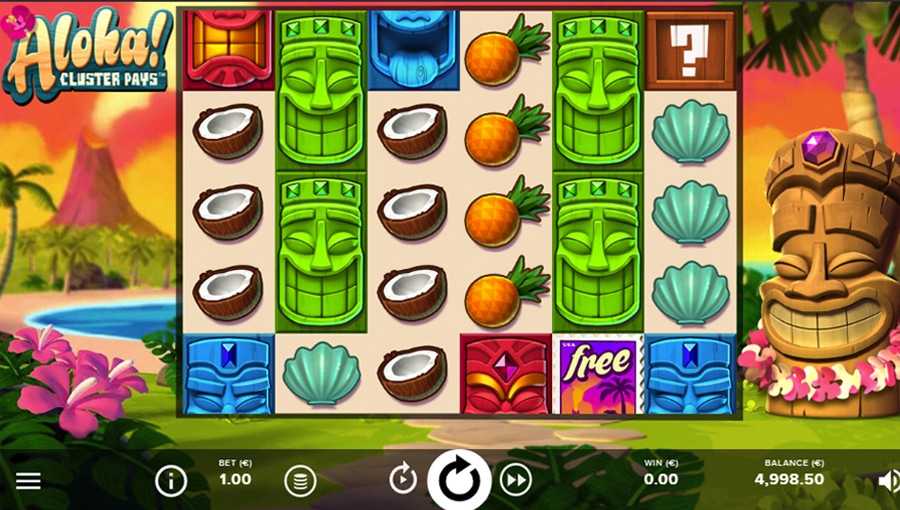 Aloha! Cluster Pays screenshot