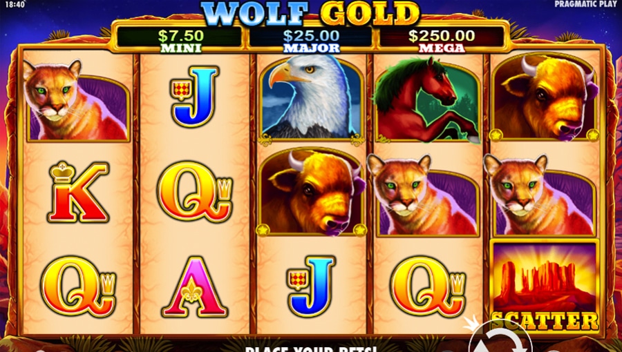 Wolf Gold screenshot